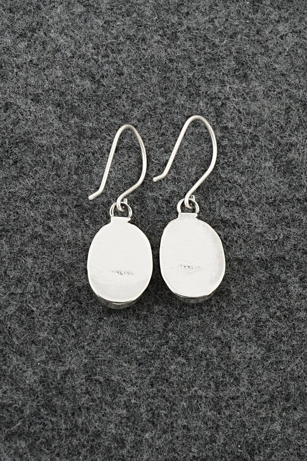 Turquoise & Sterling Silver Earrings - Rosemary Saunders
