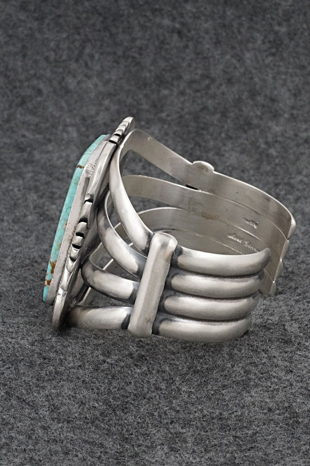Turquoise & Sterling Silver Bracelet - Mark Yazzie