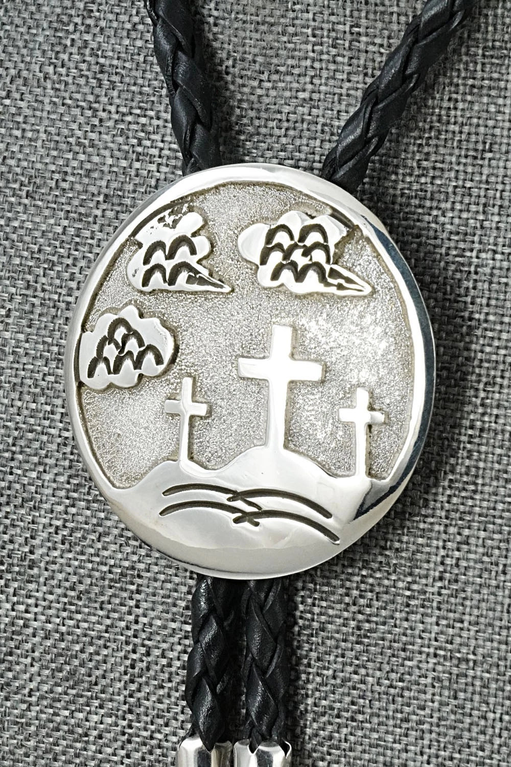 Sterling Silver Bolo Tie - Roger John