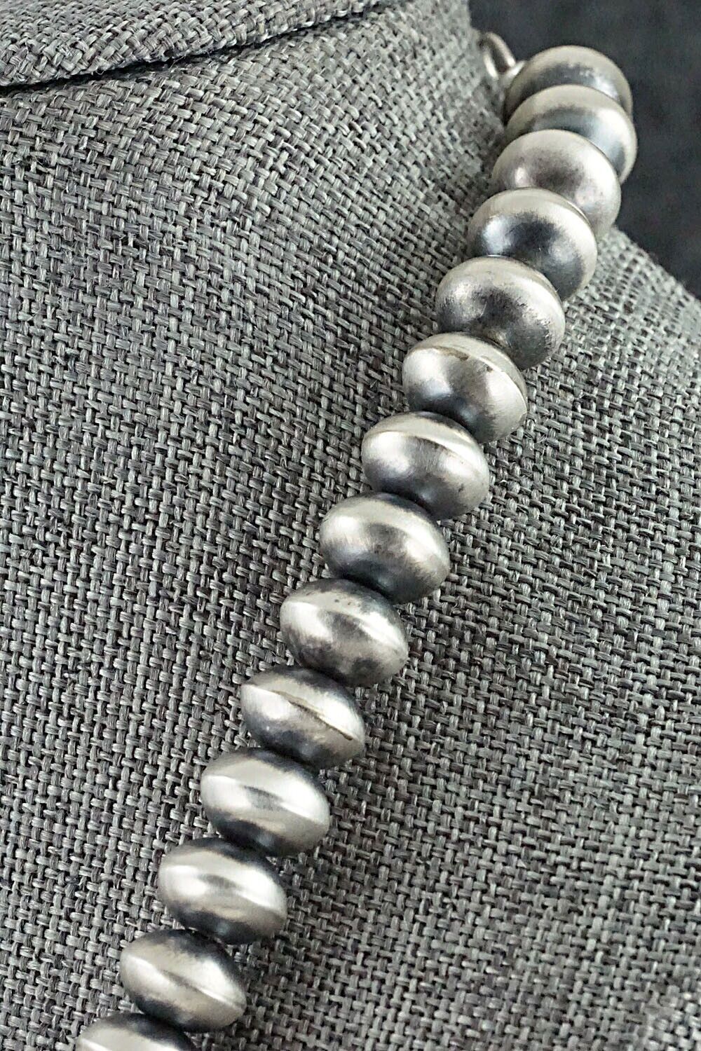 Sterling Silver Navajo Pearl Necklace - Jan Mariano