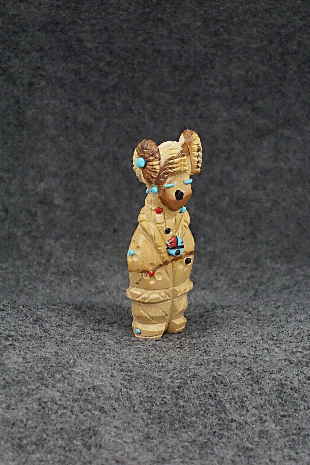 Corn Maiden Zuni Fetish Carving - Danette Laate