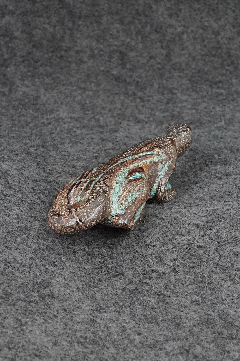 Lizard Zuni Fetish Carving - Harvey Kallestewa