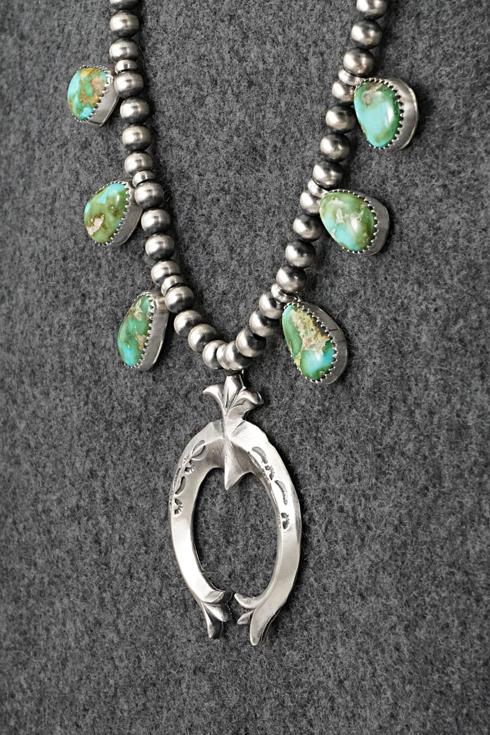 Turquoise & Sterling Silver Necklace - Latricia Largo