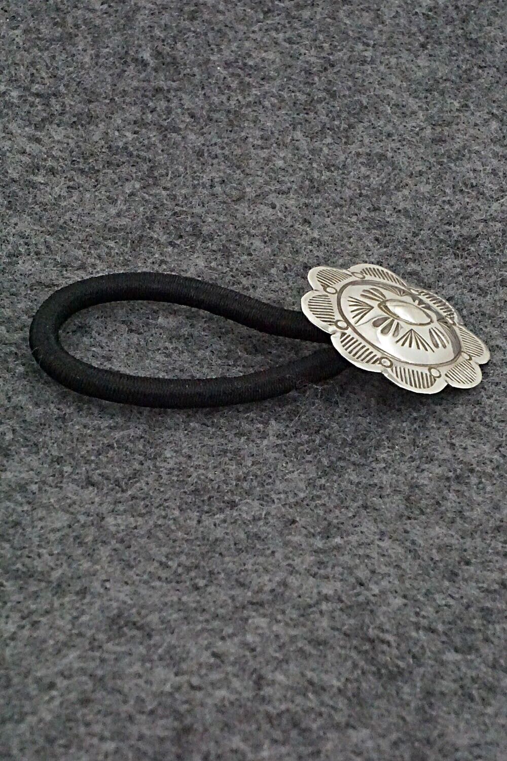Sterling Silver Hair Tie - Bertha Begay