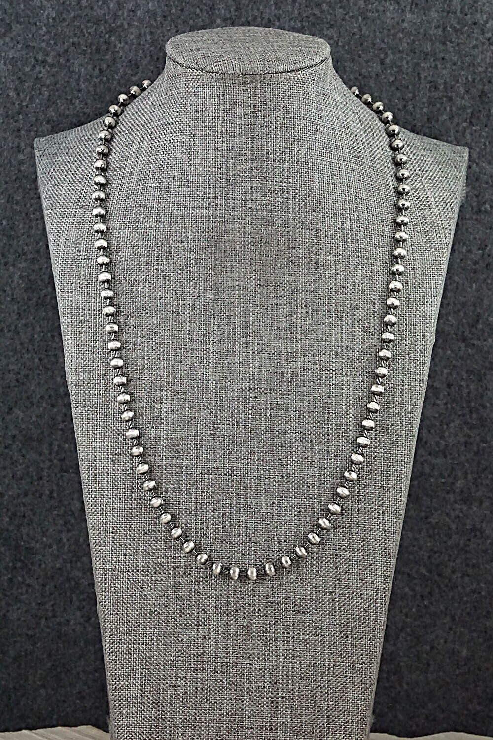 Sterling Silver Chain Necklace - Sterling Silver 22"