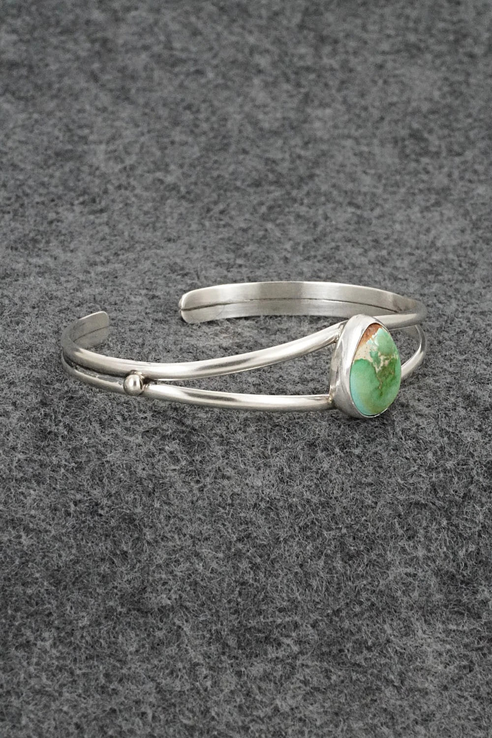 Turquoise & Sterling Silver Bracelet - Rosemary Saunders
