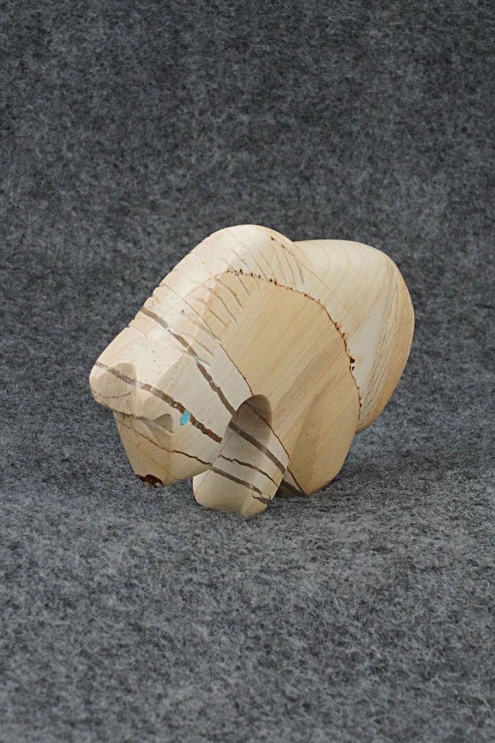 Horse Zuni Fetish Carving - Kenric Laiwakete