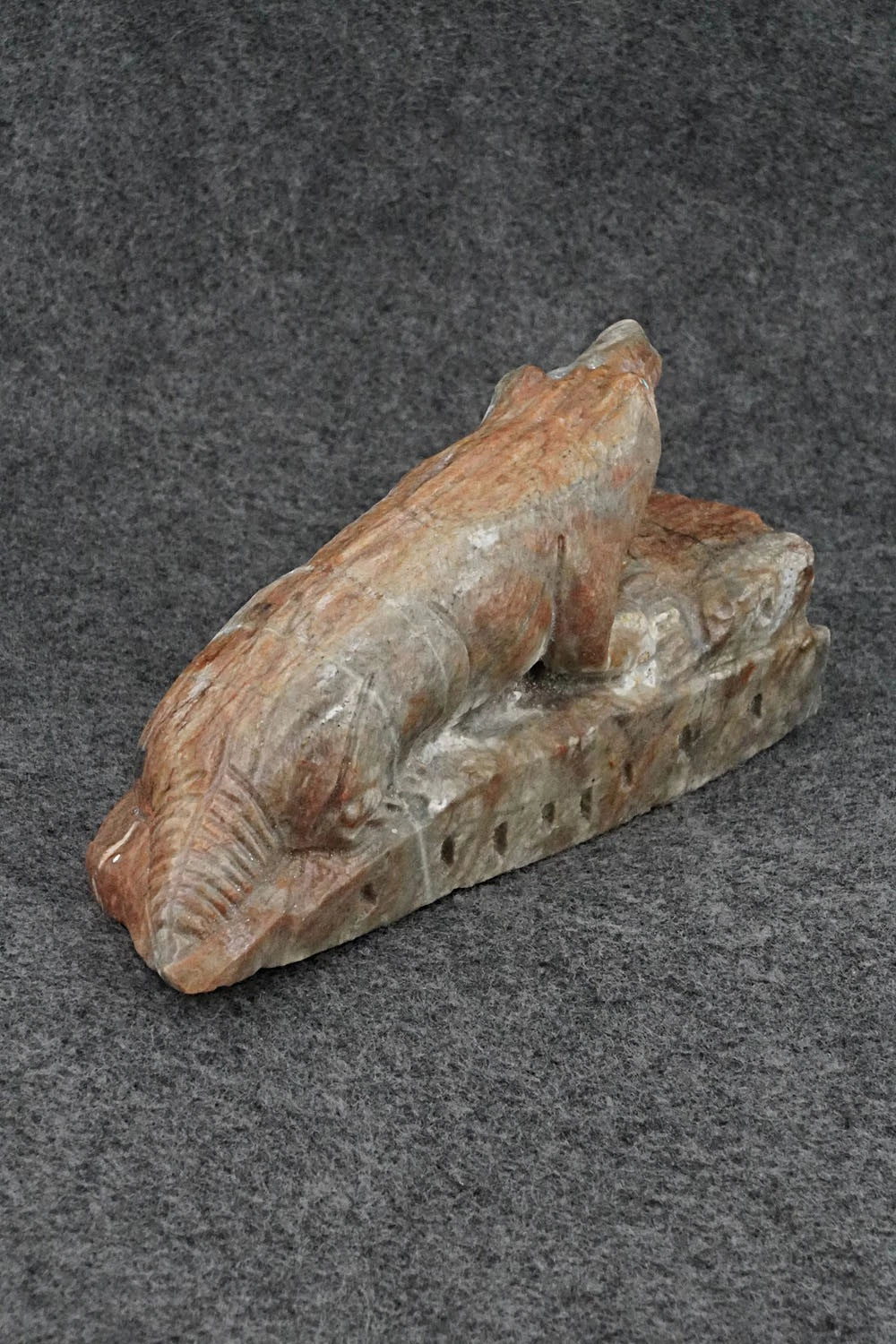 Badger Zuni Fetish Carving - Herbert Him