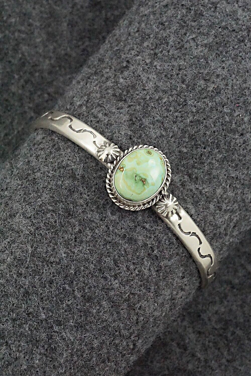 Turquoise & Sterling Silver Bracelet - Samuel Yellowhair