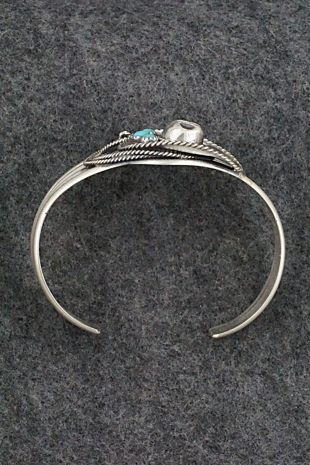Turquoise & Sterling Silver Bracelet - Bobby Platero