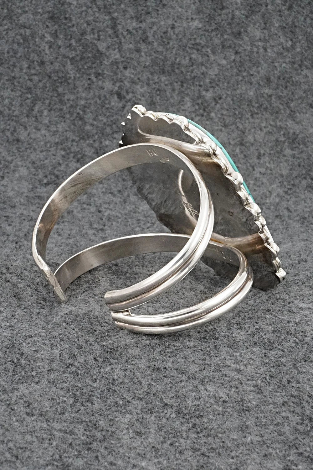 Turquoise & Sterling Silver Vintage Bracelet - Danny Henio