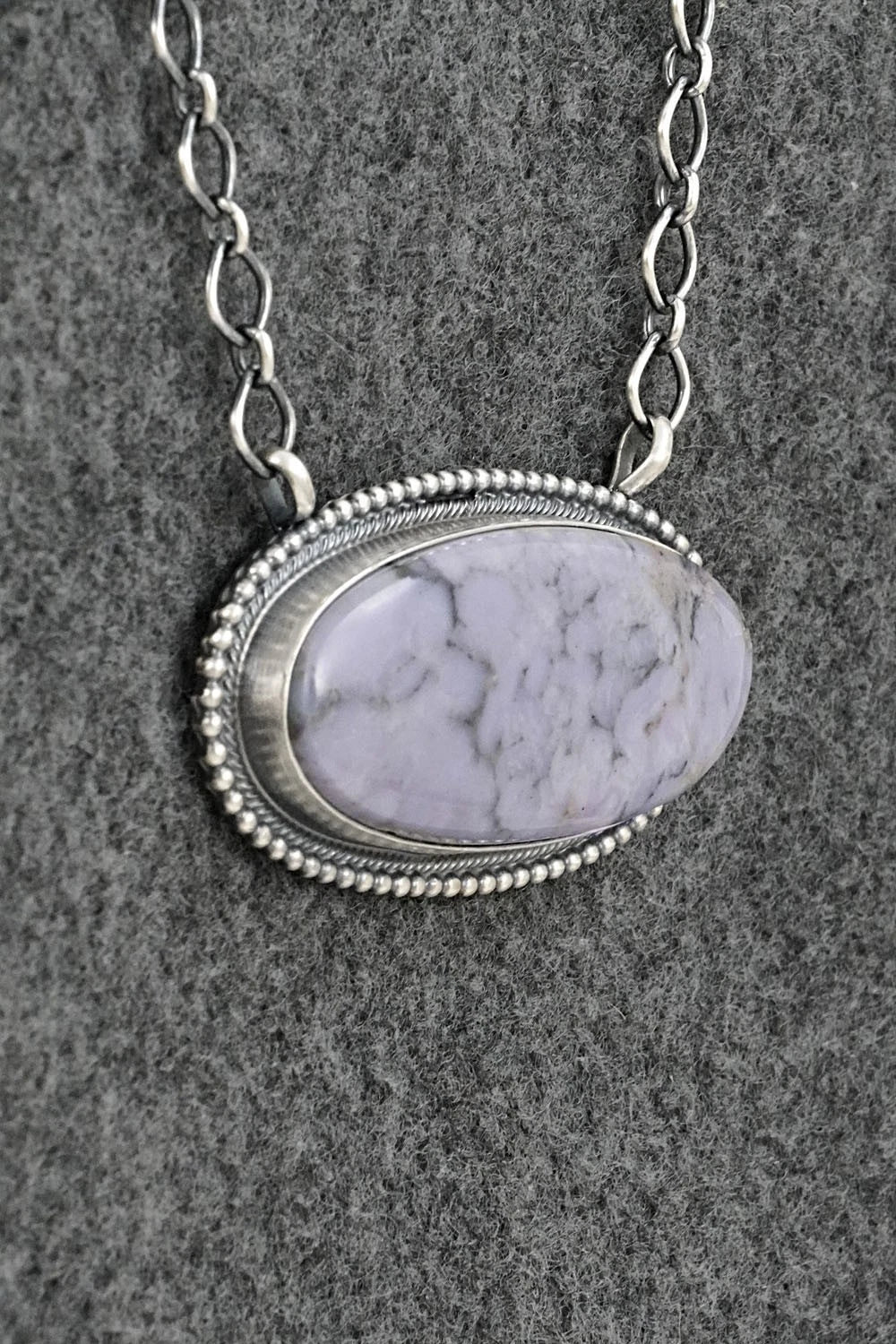 Morado & Sterling Silver Necklace - Darrin Livingston