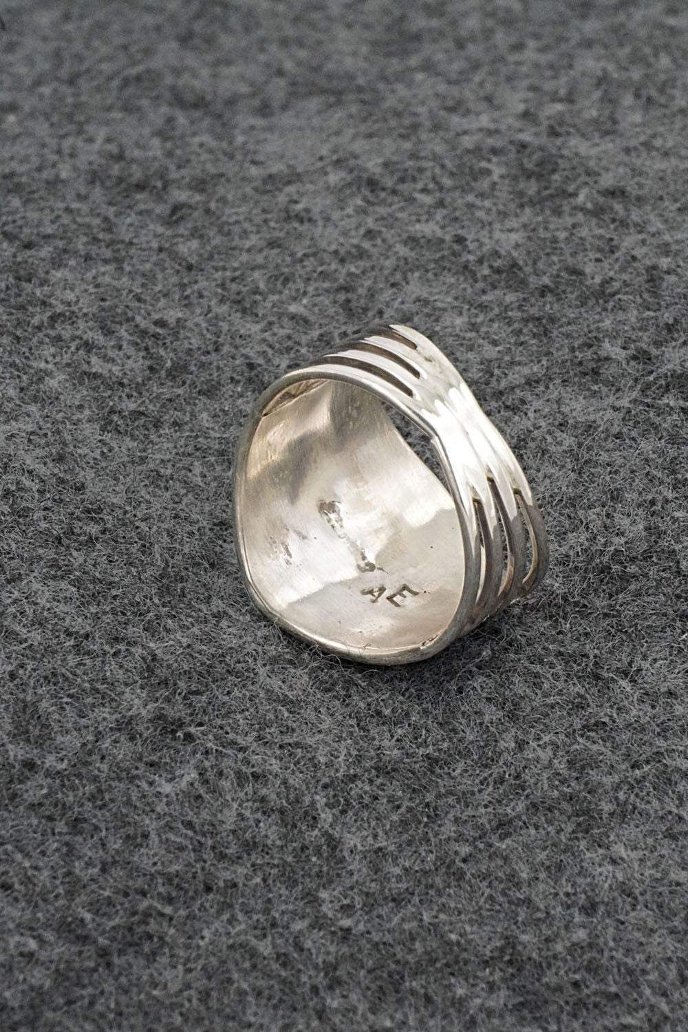 Opalite & Sterling Silver Ring - Andrew Enrico - Size 8