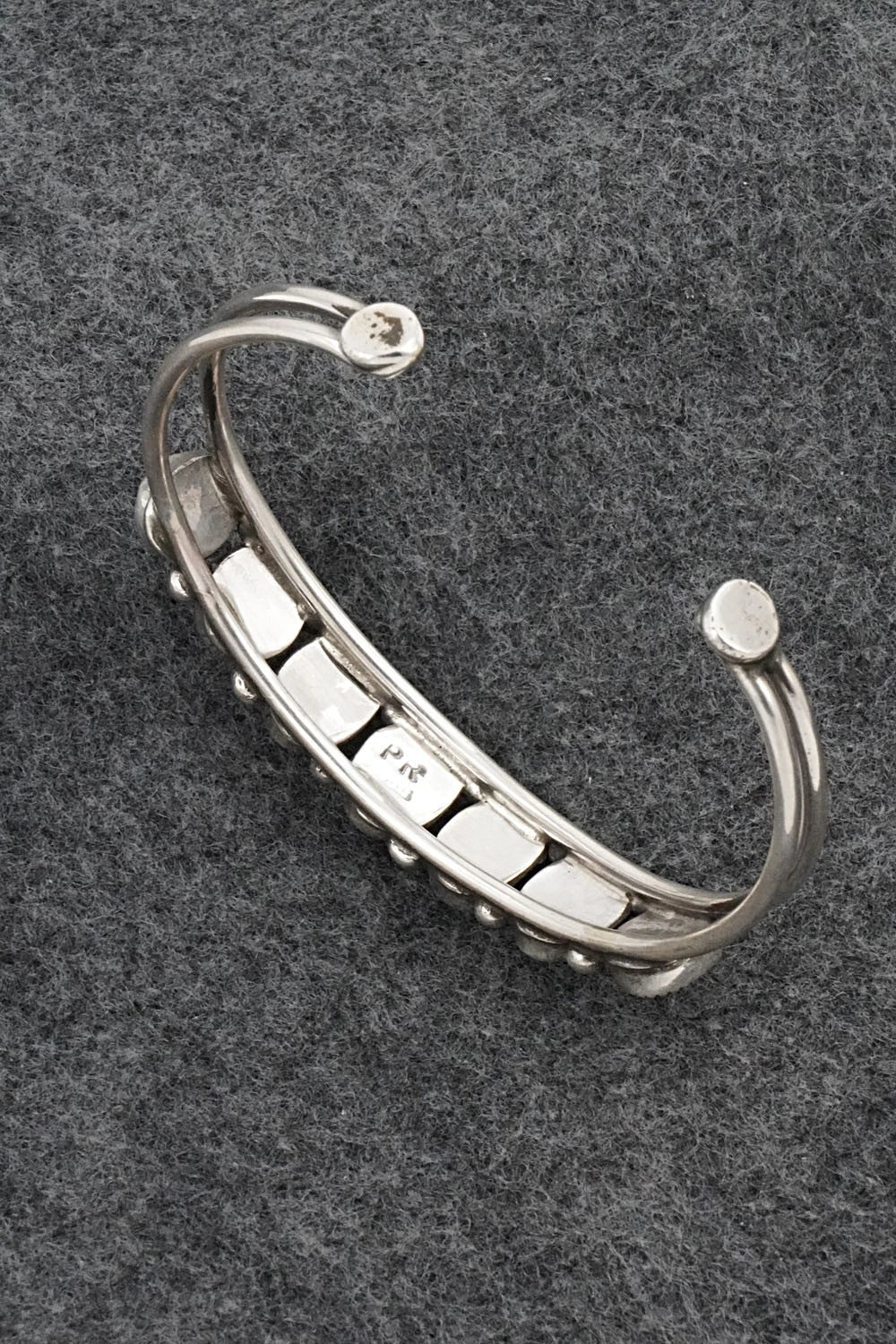 Turquoise & Sterling Silver Bracelet - Priscilla Reeder