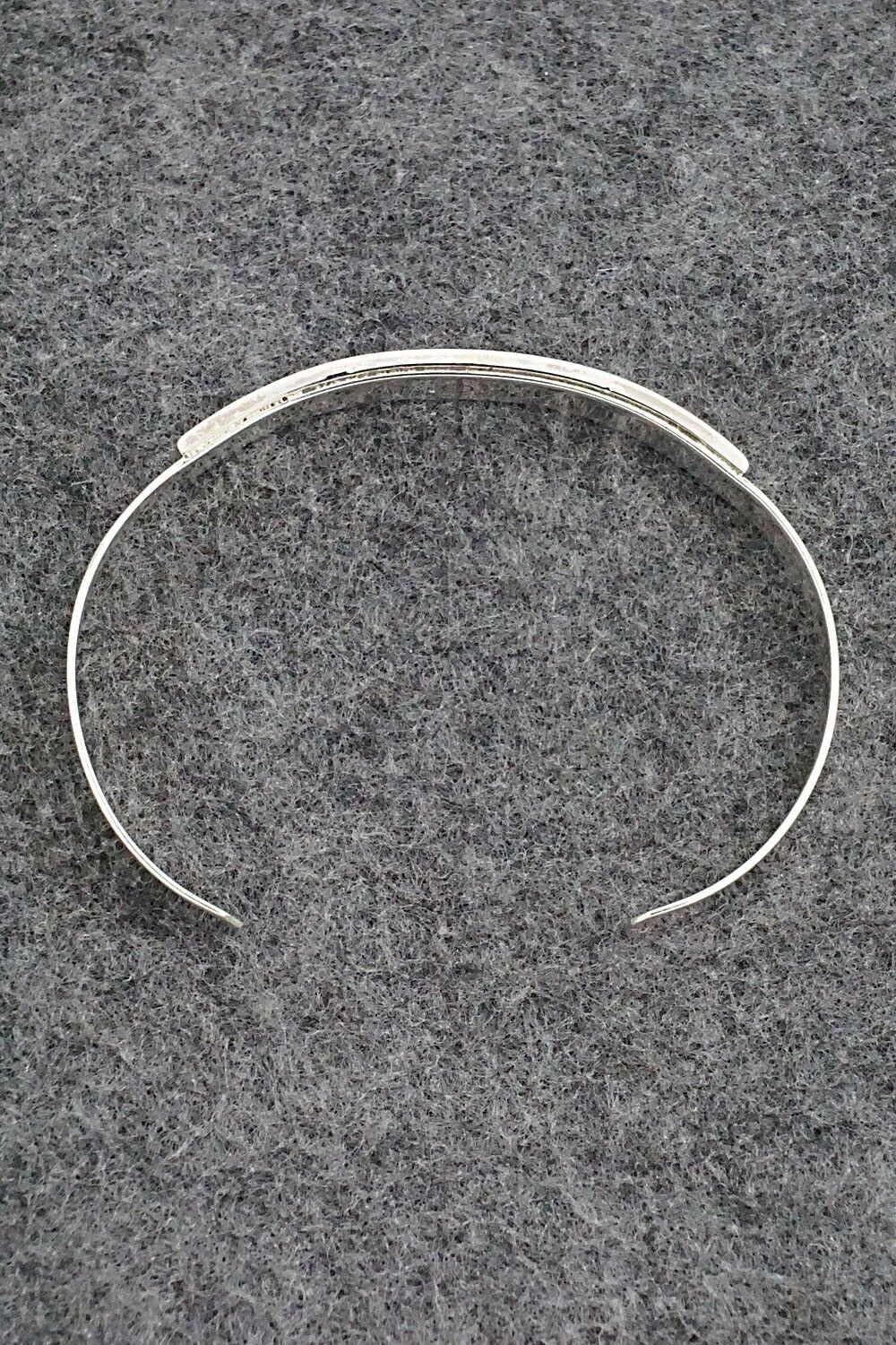 Multi Stone & Sterling Silver Inlay Bracelet - Leander Othole