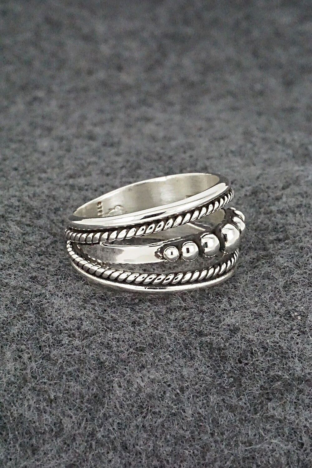 Sterling Silver Ring - Raymond Coriz - Size 9.5
