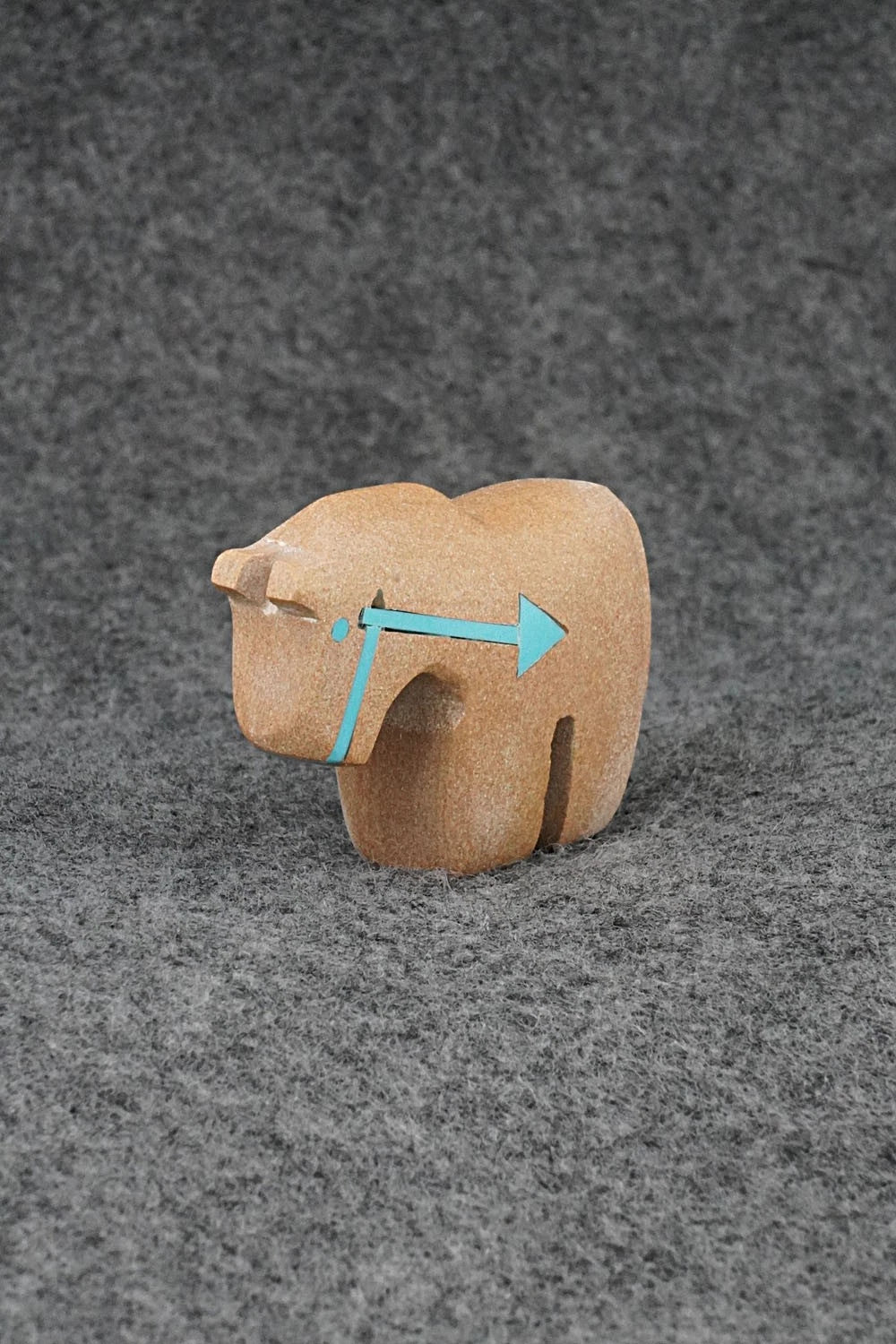 Horse Zuni Fetish Carving - Bernard Laiwakete