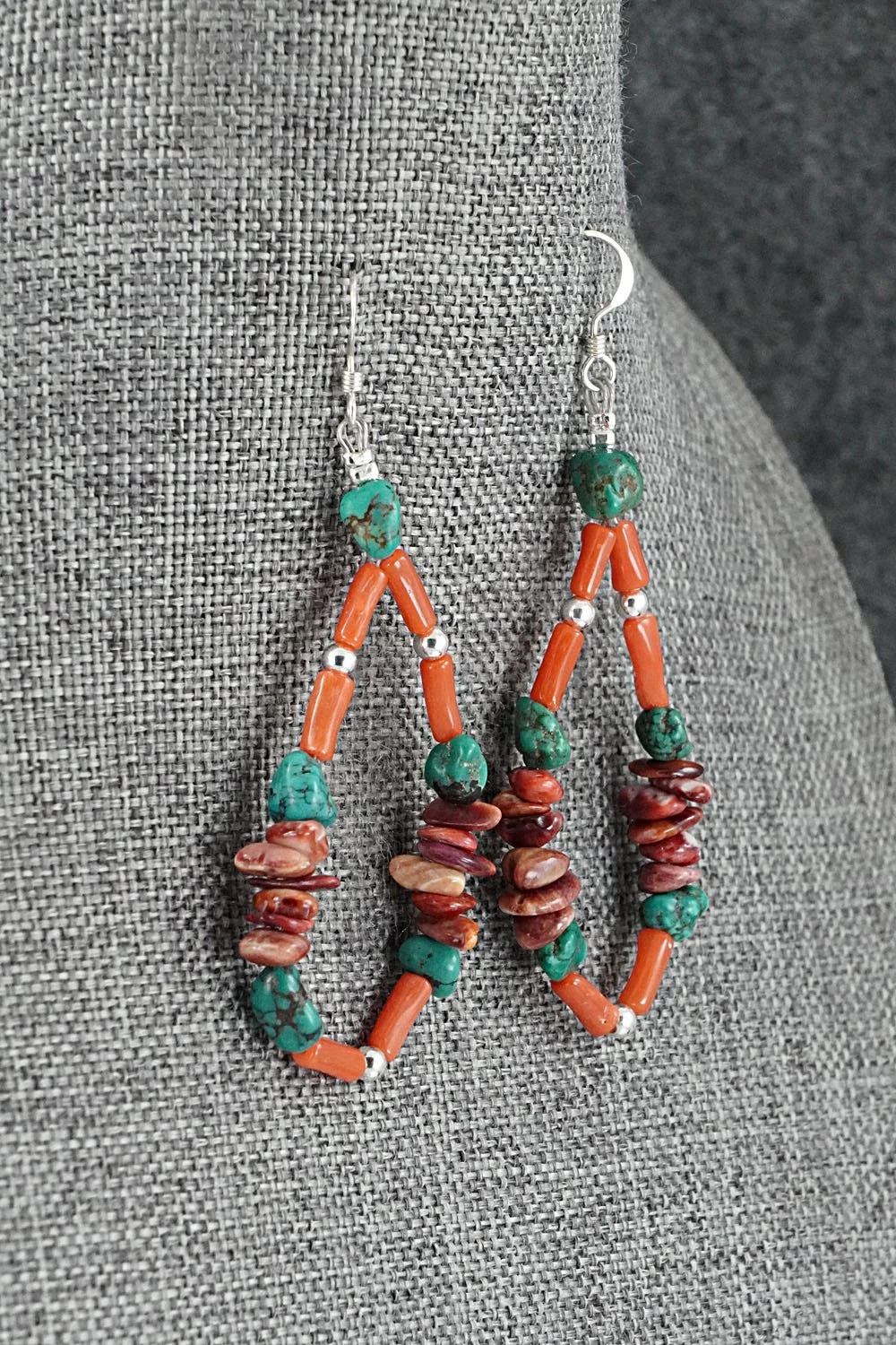 Multi-Stone & Sterling Silver Necklace Set - Erica Brown