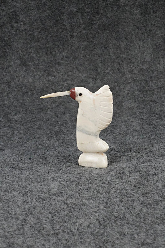 Hummingbird Zuni Fetish Carving - Justin Red Elk