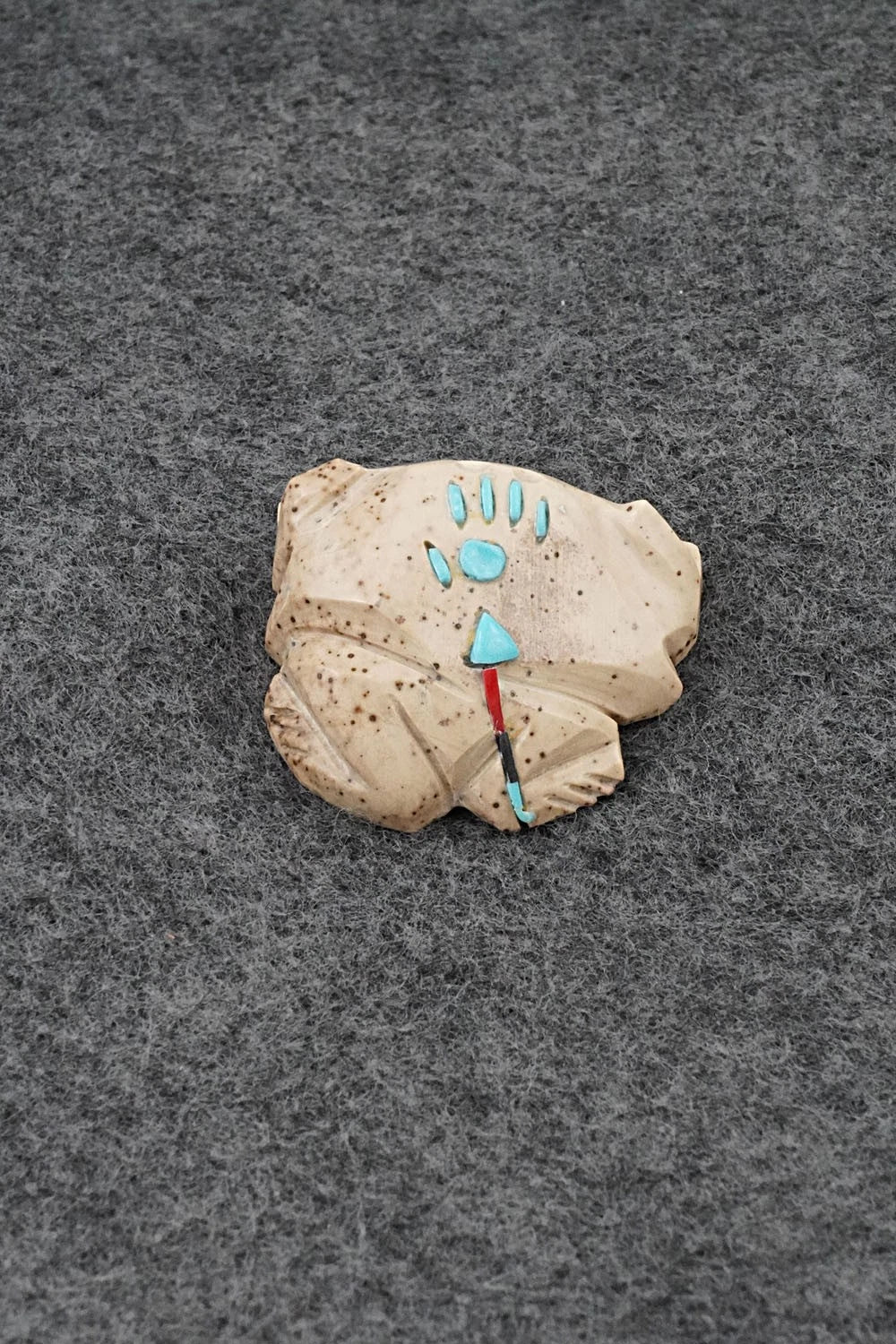 Frog Zuni Fetish Carving - Dannette Laate