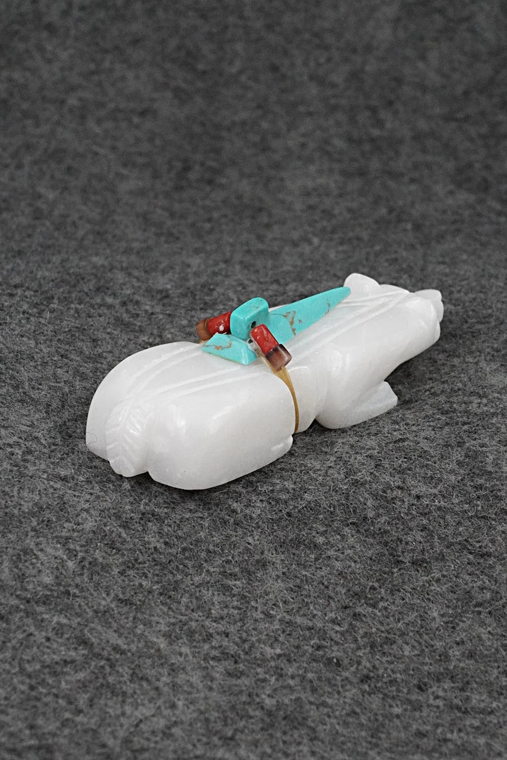 Badger Zuni Fetish Carving - Alex Tsethalakai