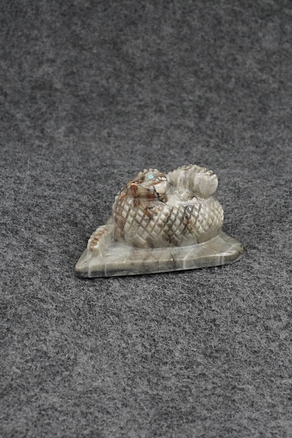 Rattlesnake Zuni Fetish Carving - Paulette & Farlan Quam