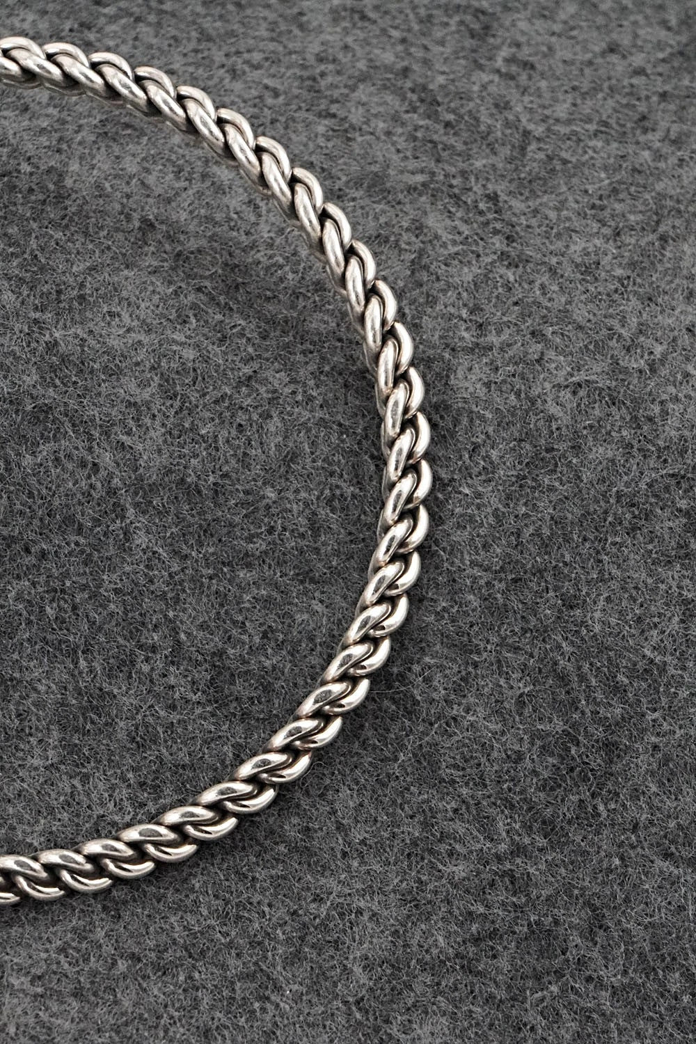 Sterling Silver Bangle Bracelet - Elaine Tahe