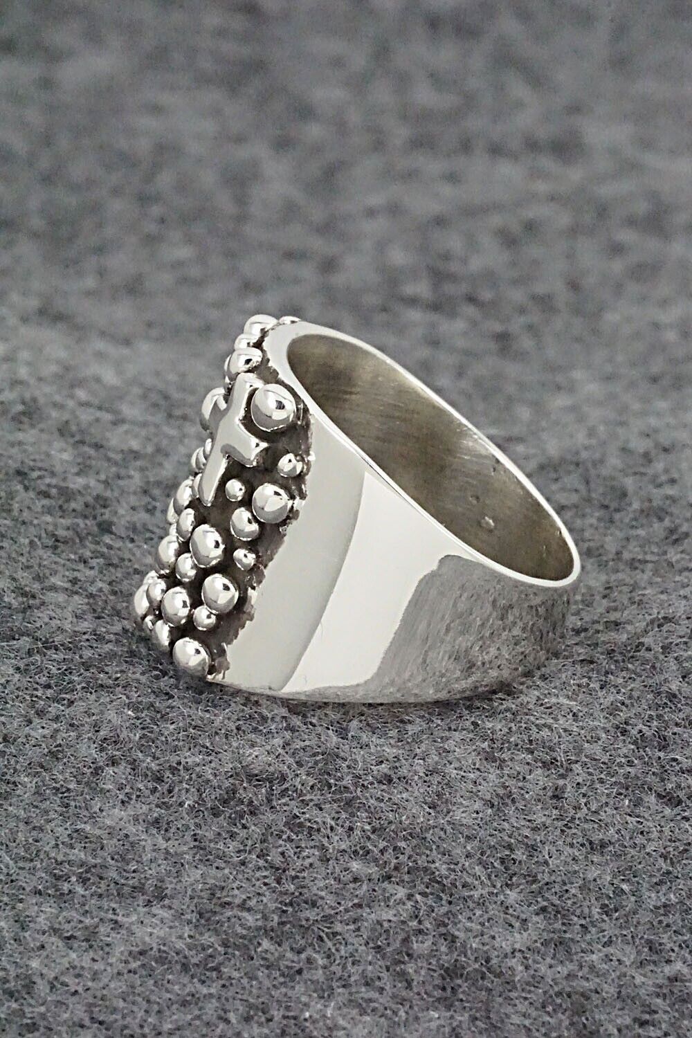 Sterling Silver Ring - Raymond Coriz - Size 9.5