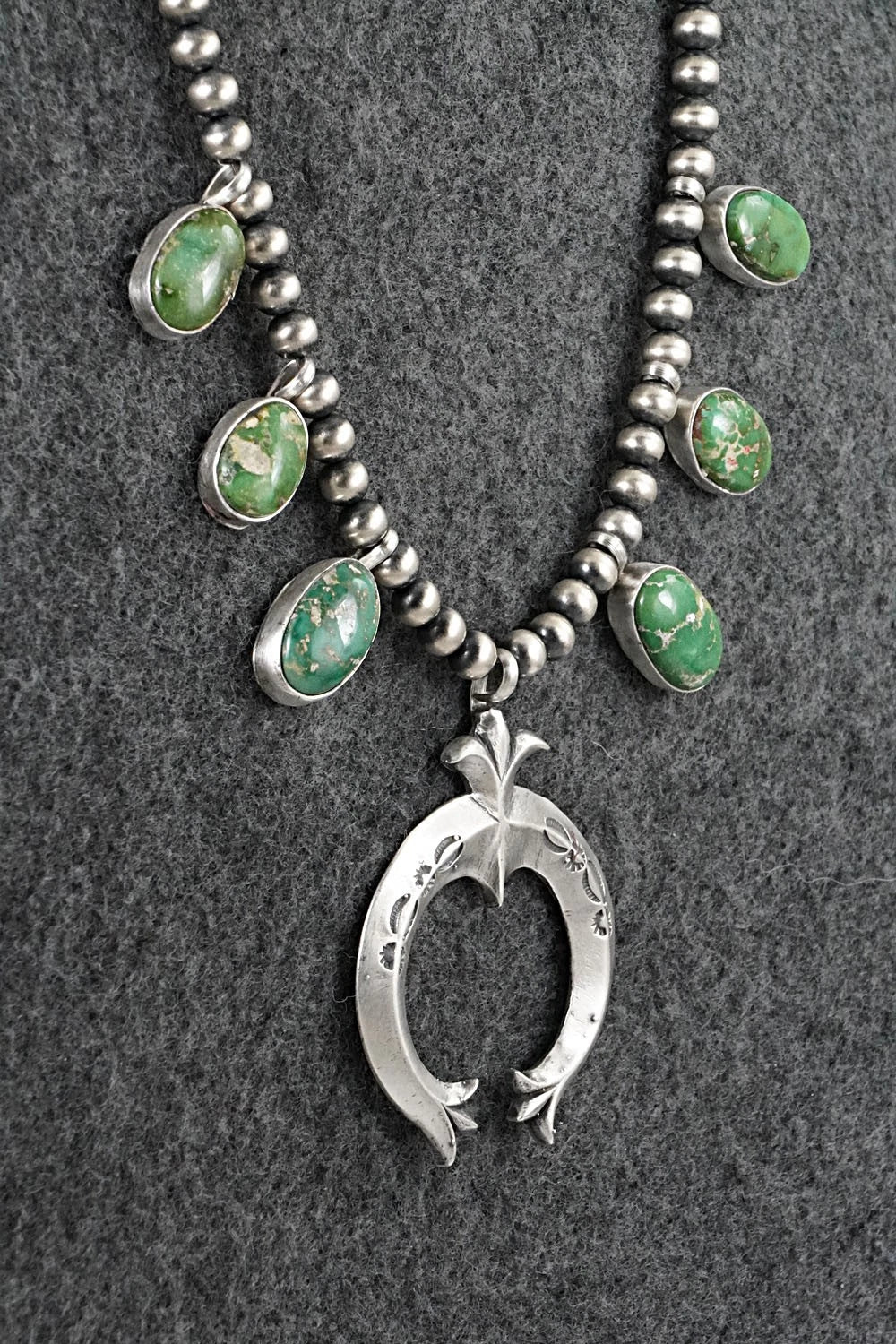 Turquoise & Sterling Silver Necklace - Latricia Largo