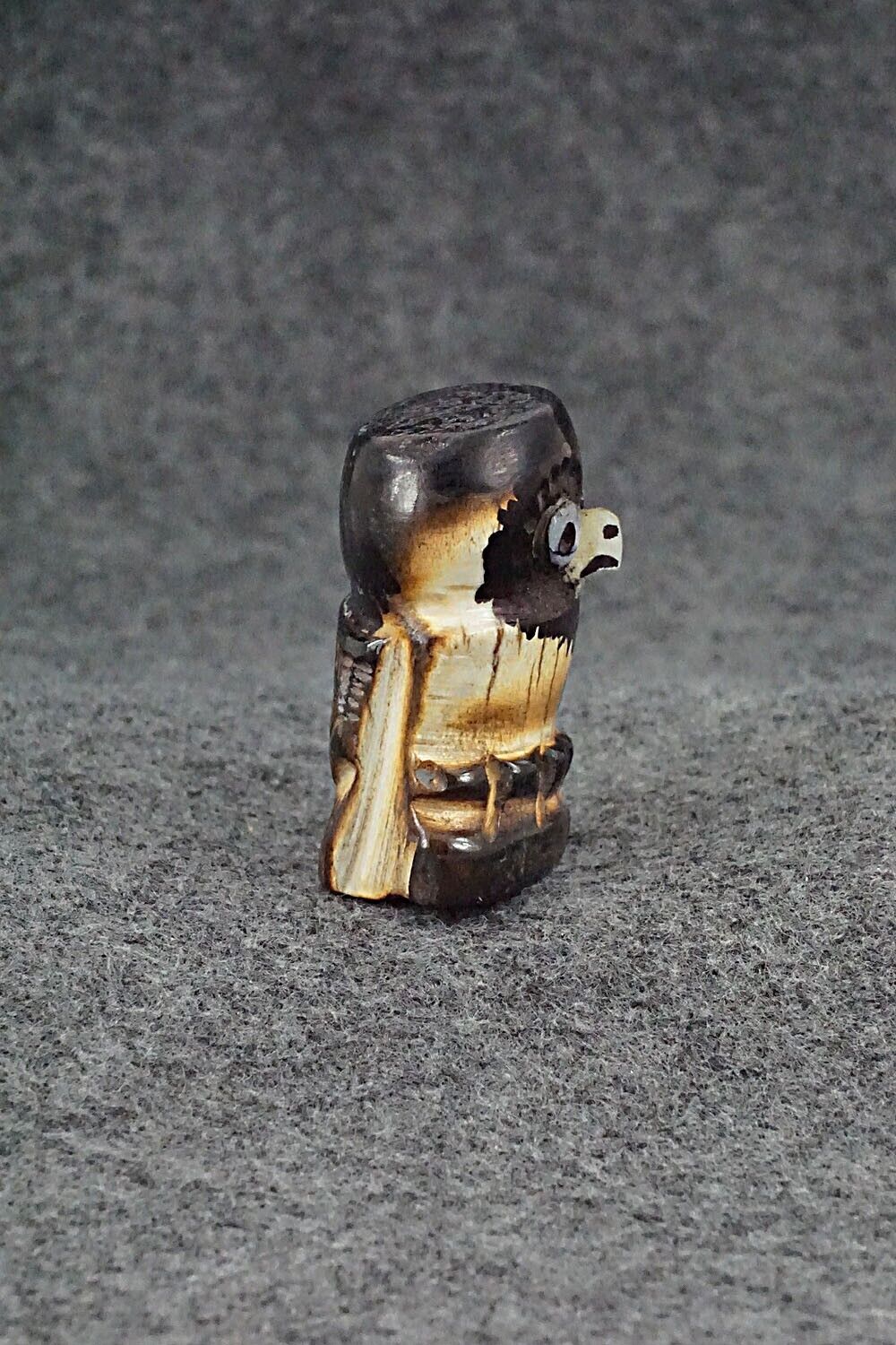 Owl Zuni Fetish Carving - Craig Haloo