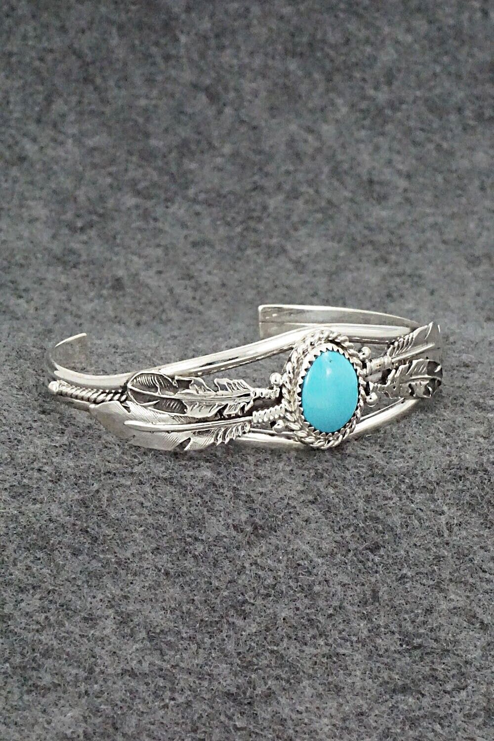 Turquoise & Sterling Silver Bracelet - William Begay