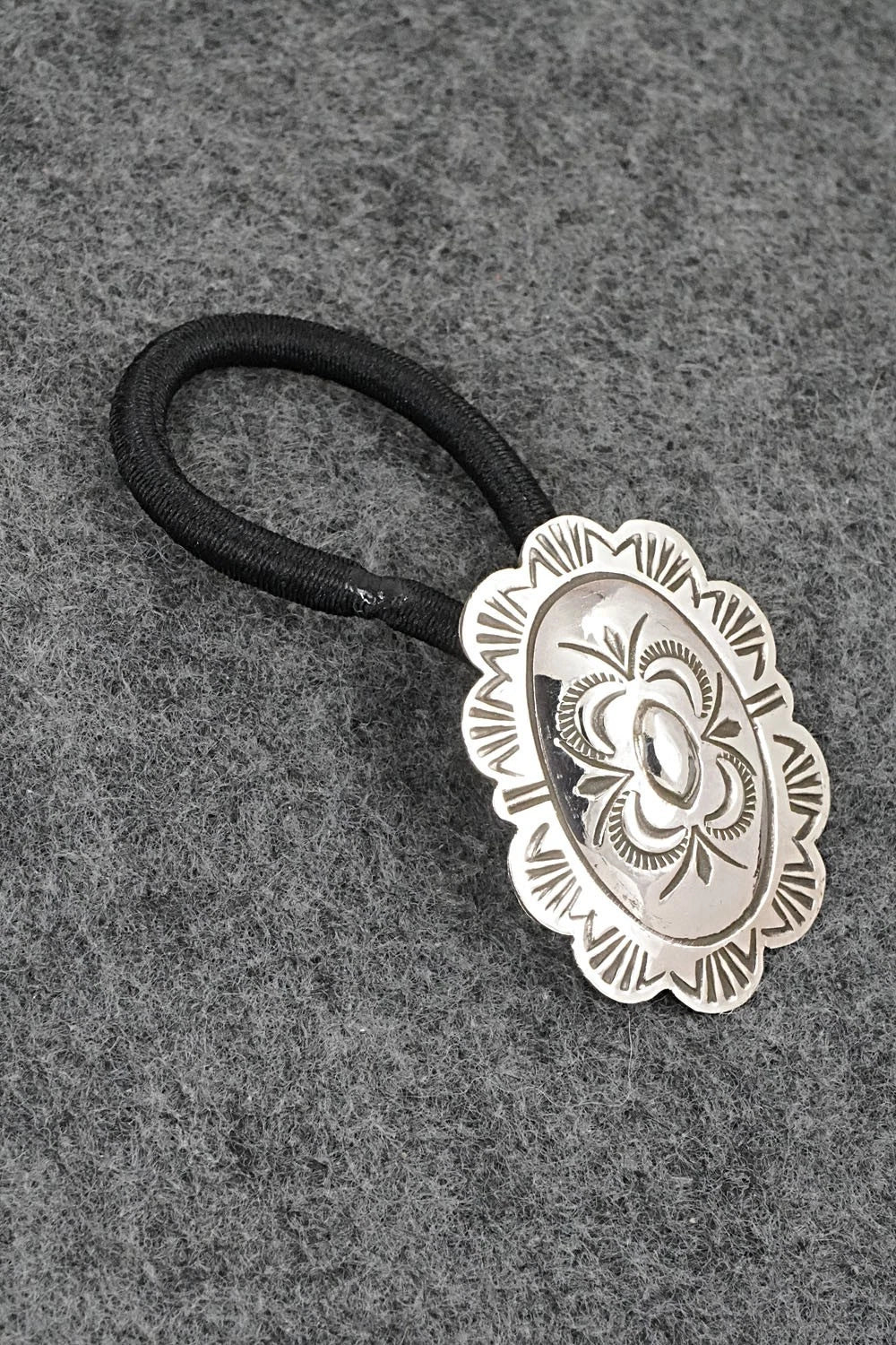 Sterling Silver Hair Tie - Bertha Begay