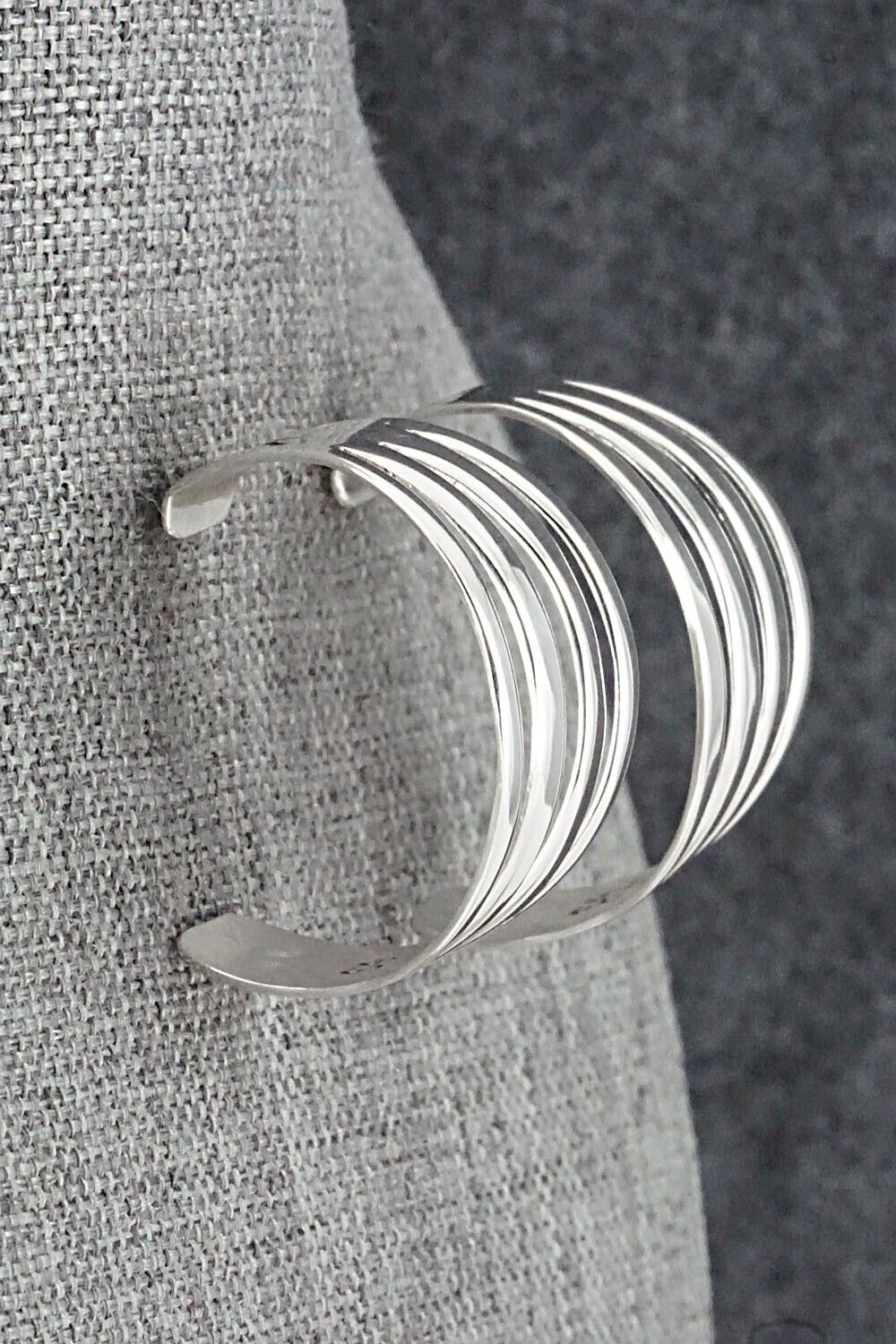 Sterling Silver Hoop Earrings - Grace Silver
