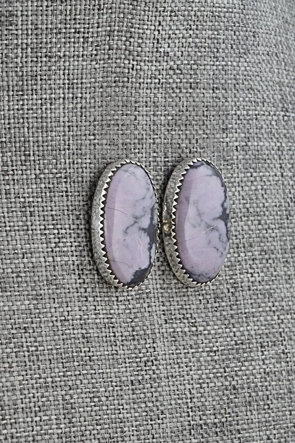 Morado & Sterling Silver Earrings - Murray Hannaweeka