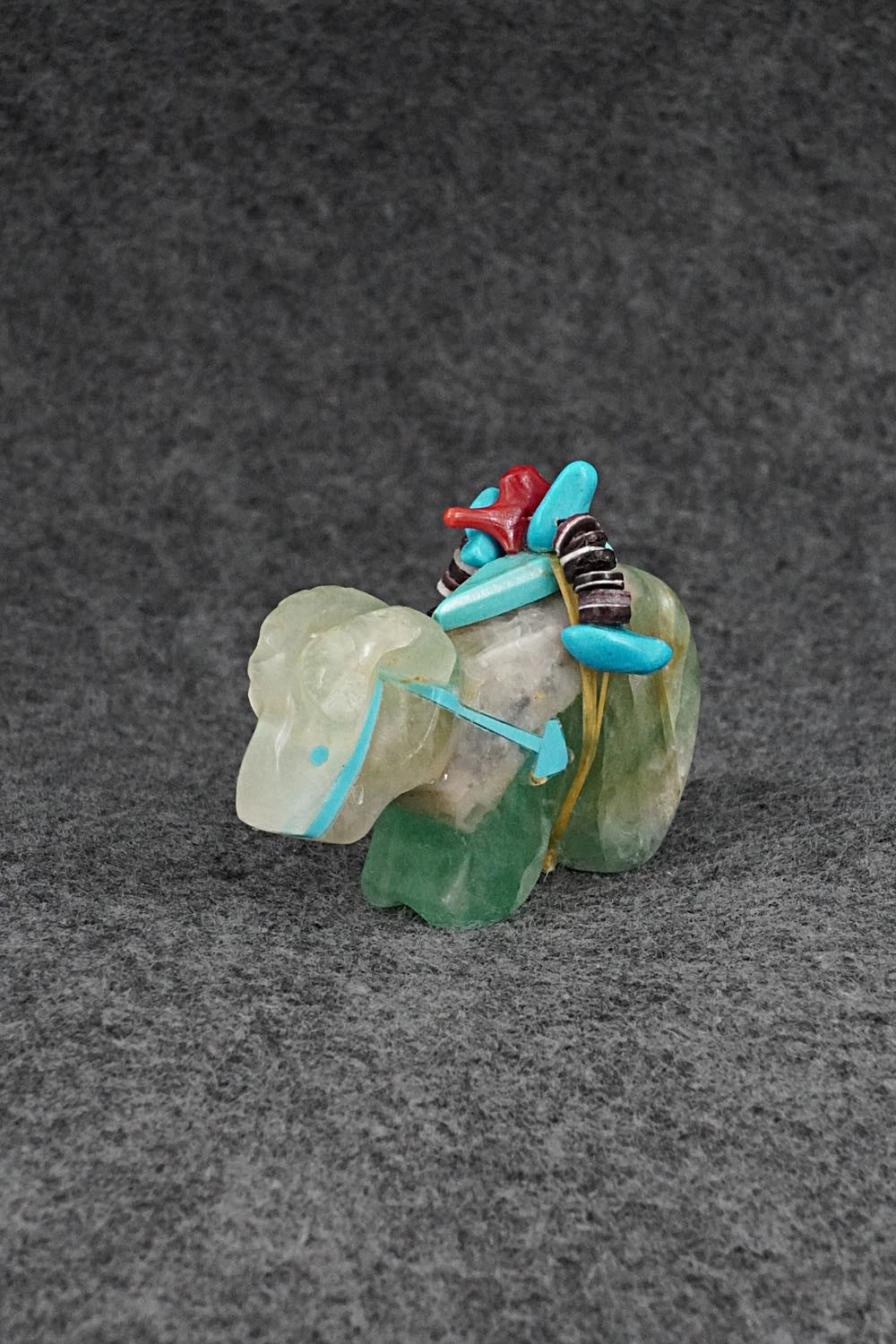 Ram Zuni Fetish Carving - Rodney Laiwakete