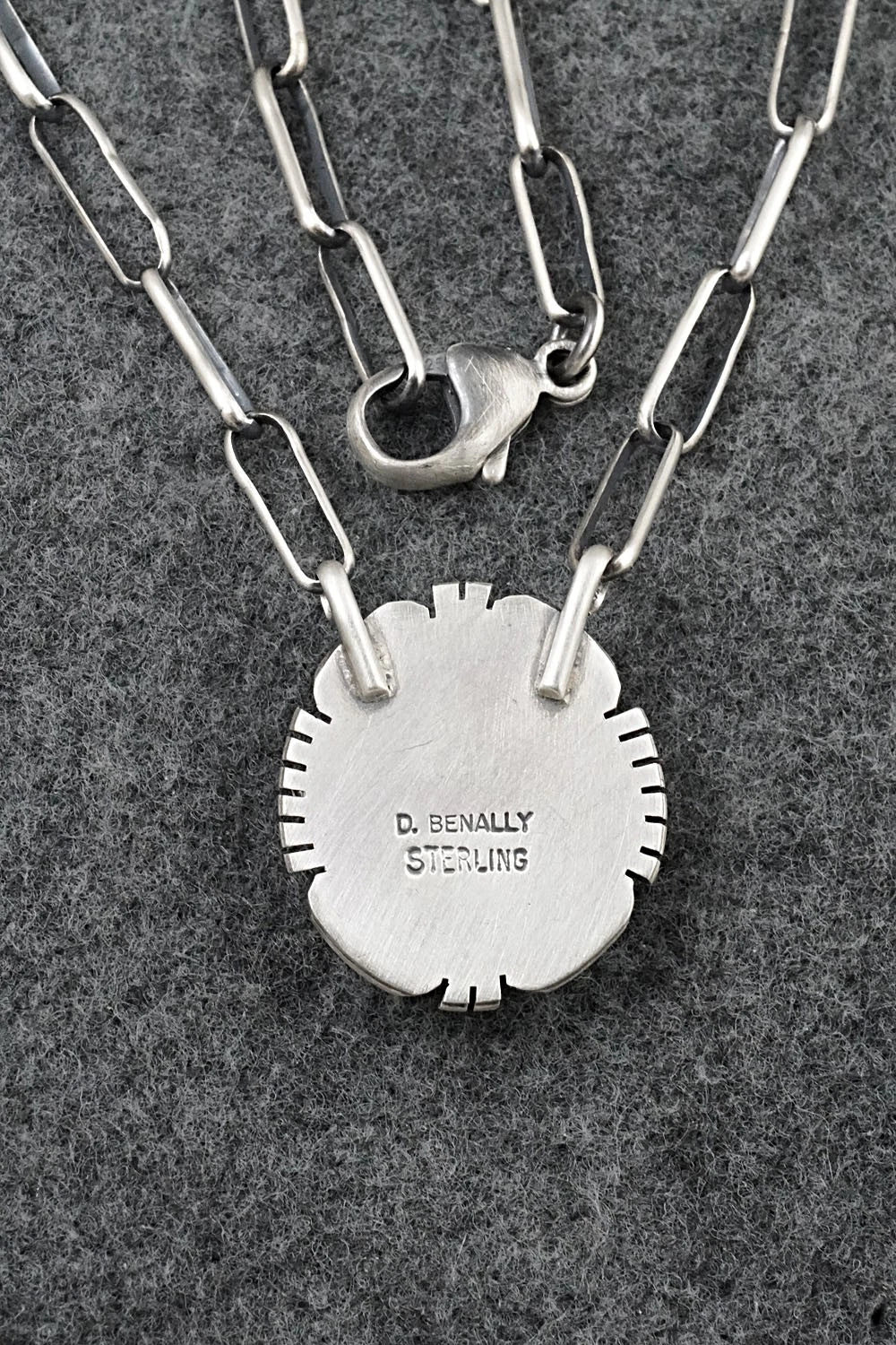 Turquoise & Sterling Silver Necklace - Daniel Benally