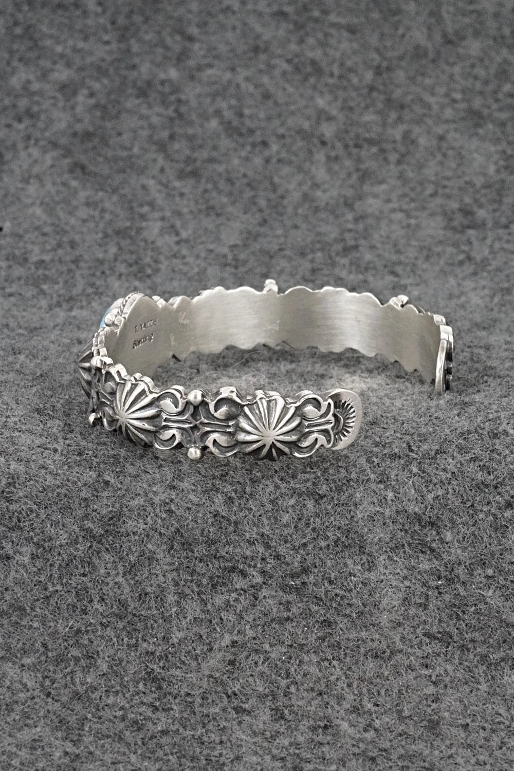 Turquoise & Sterling Silver Bracelet - Thomas Yazzie