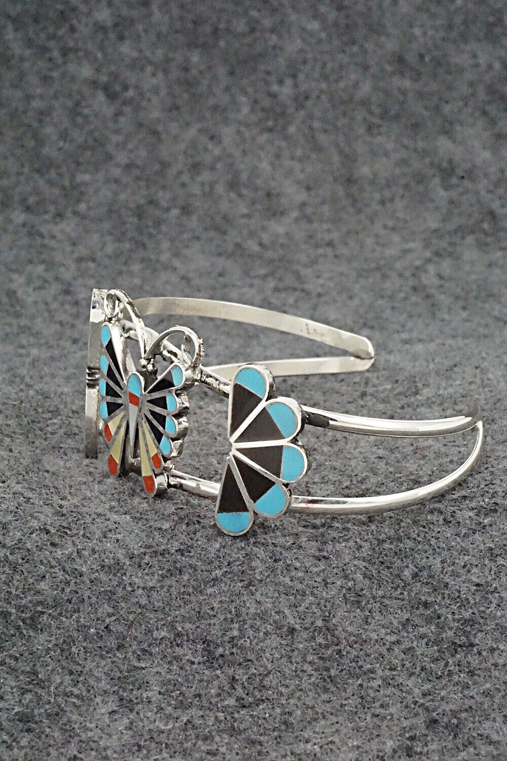 Multi-Stone & Sterling Silver Bracelet - Adrian Wallace