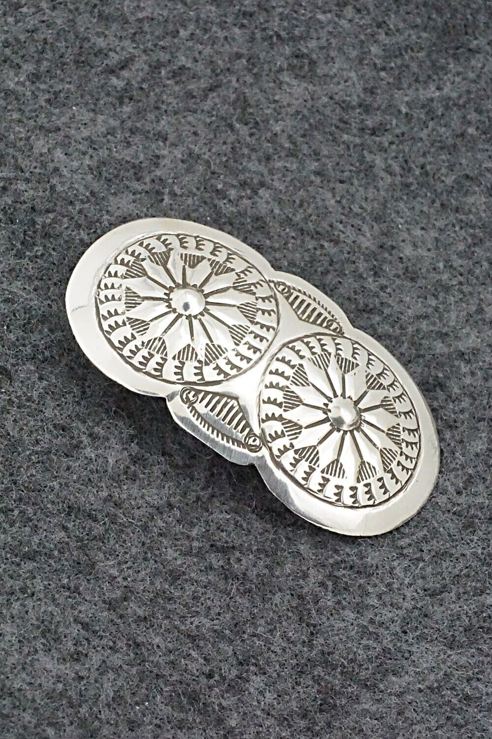Sterling Silver Hair Barrette - Arlene Soce