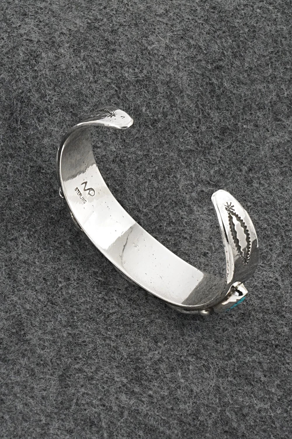 Turquoise & Sterling Silver Bracelet - Mike Platero