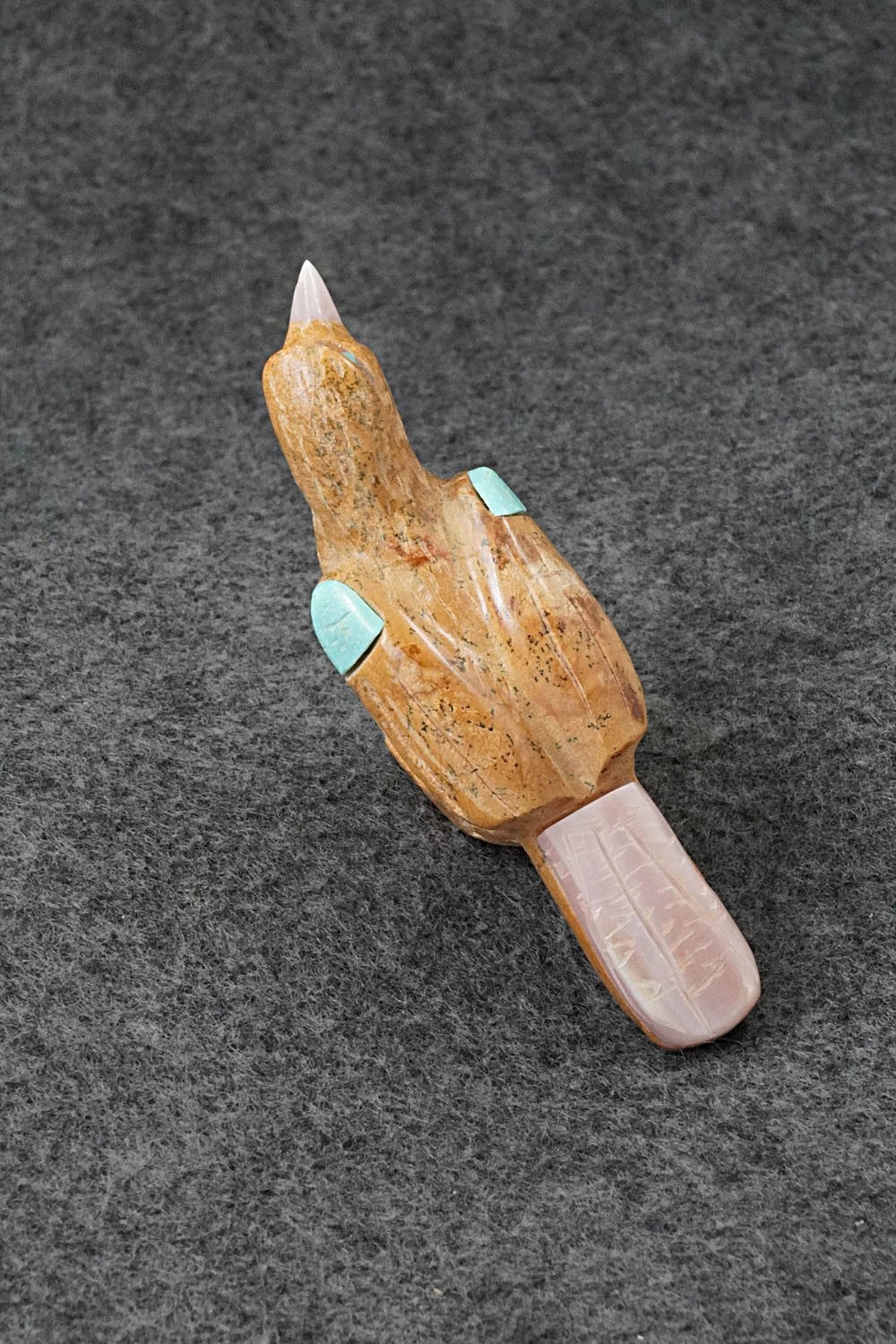 Bird Zuni Fetish Carving - Freddie Leekya