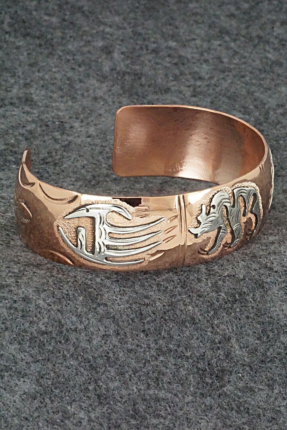 Copper & Sterling Silver Bracelet - Charlene Begay