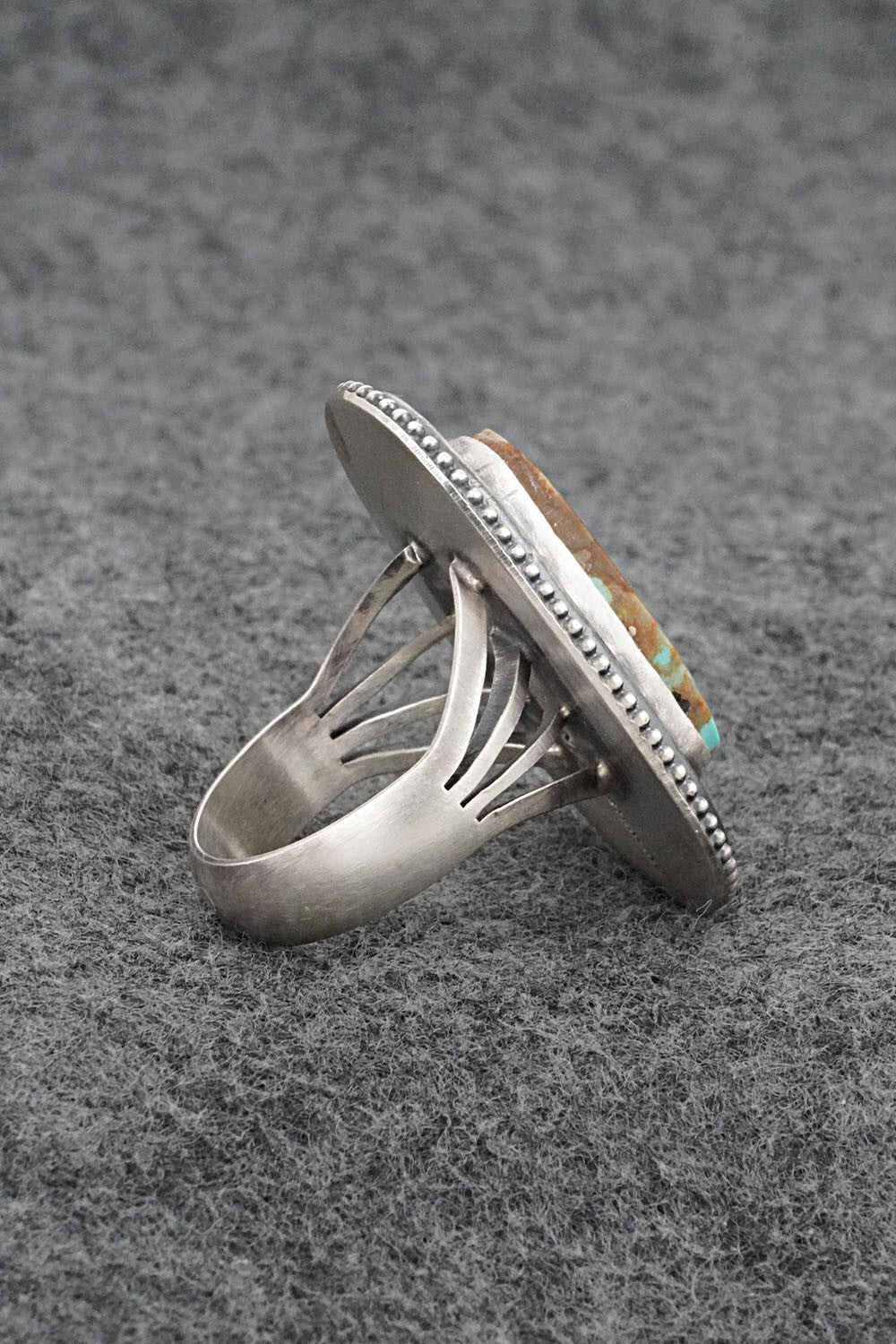 Turquoise & Sterling Silver Ring - Marita Benally - Size 9