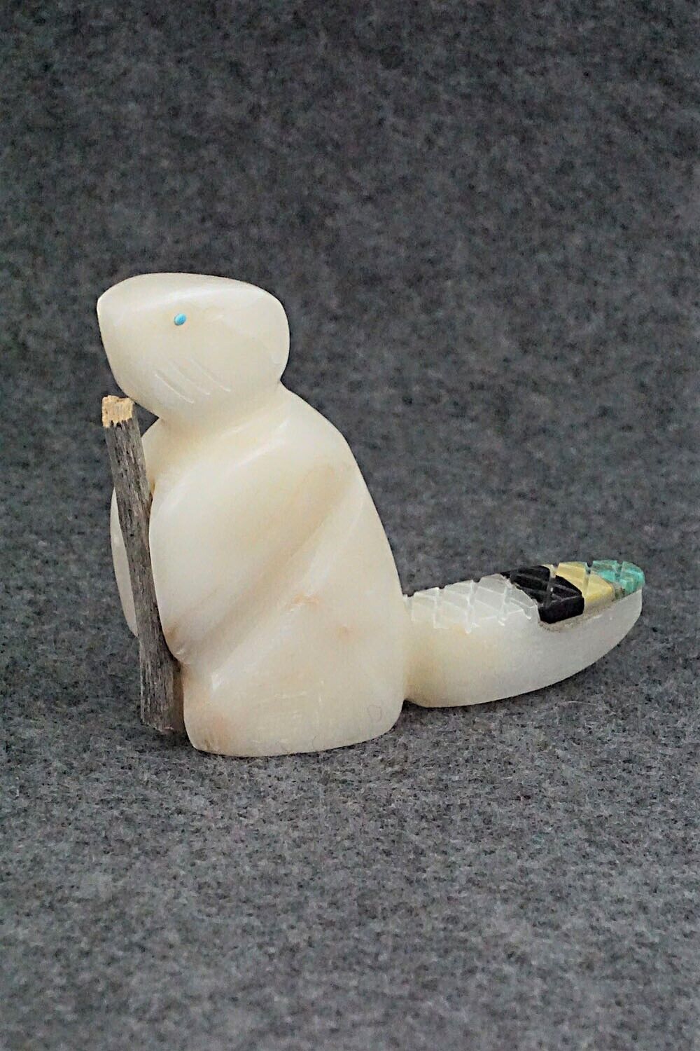 Beaver Zuni Fetish Carving - Brandon Phillips