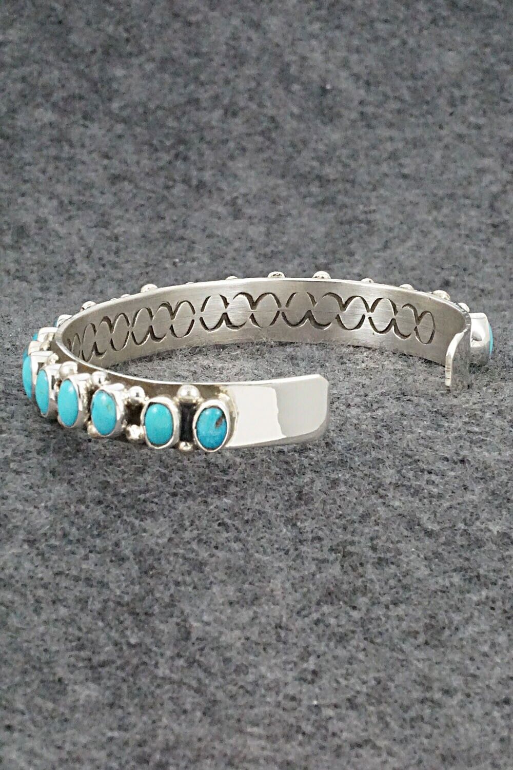 Turquoise & Sterling Silver Bracelet - Darlene Begay