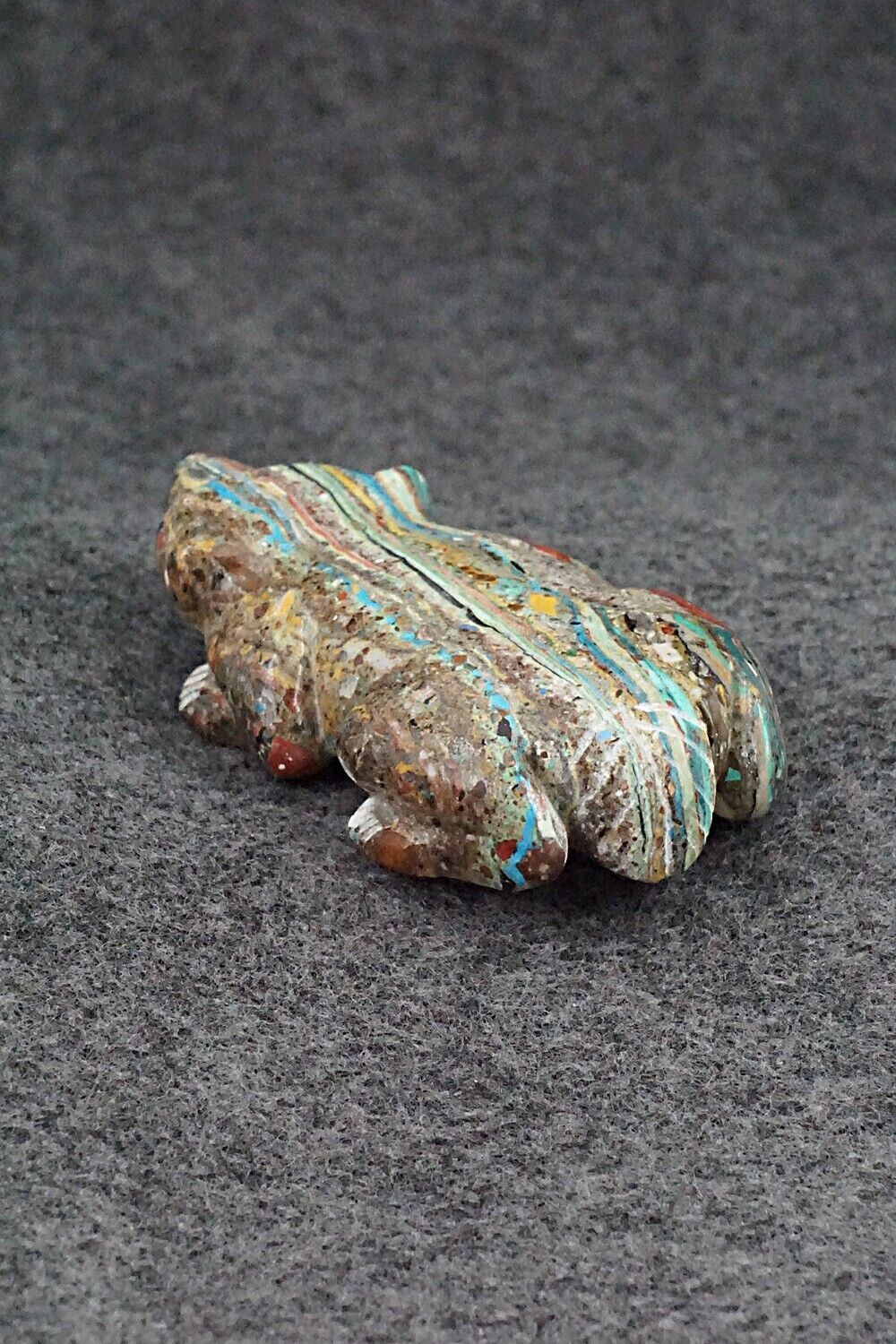Badger Zuni Fetish Carving - Nelson Yatsatte