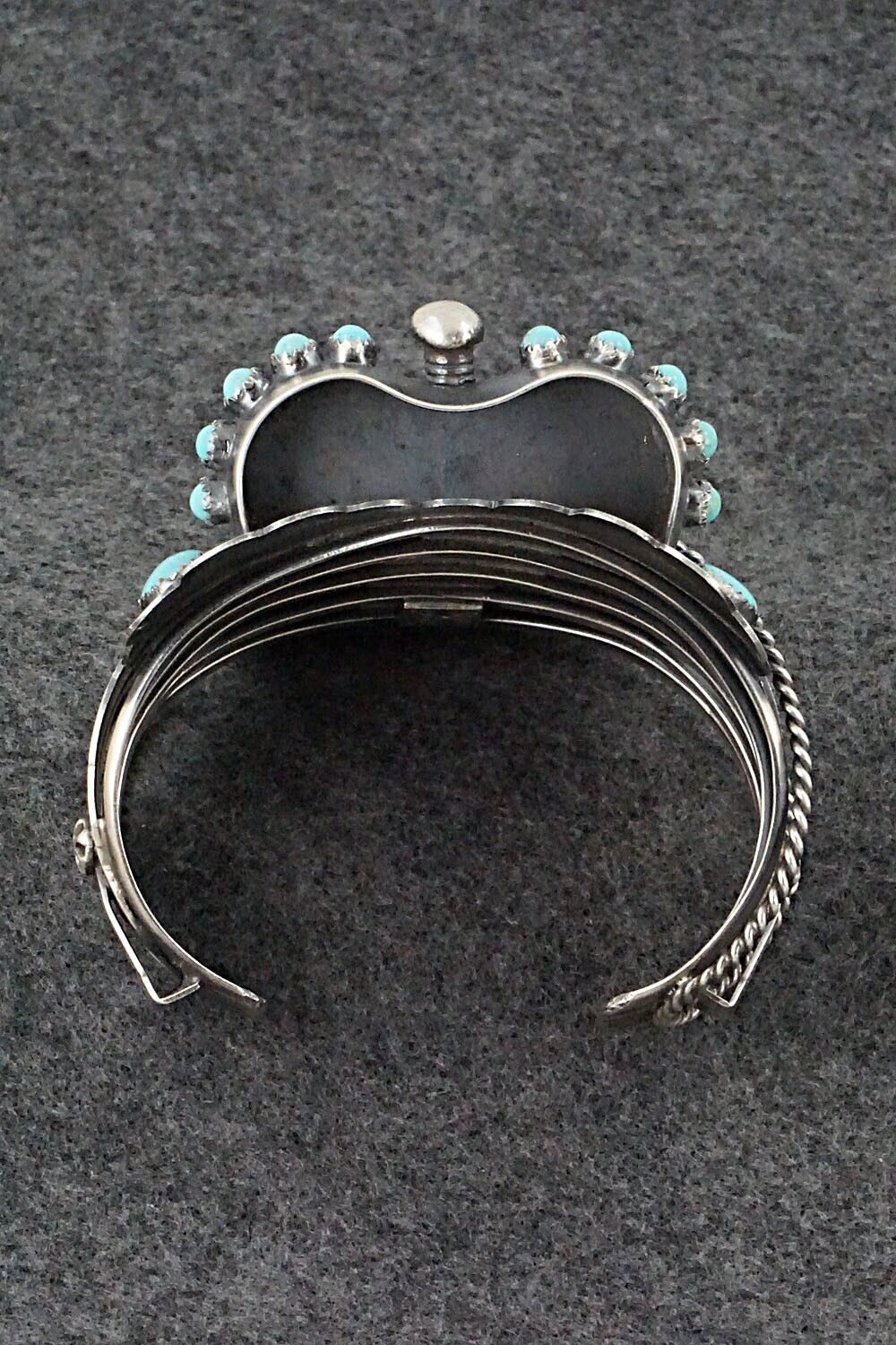 Turquoise & Sterling Silver Bracelet - Tim Yazzie