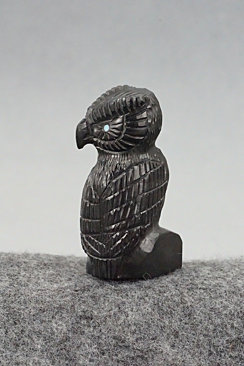 Owl Zuni Fetish Carving - Chris Peina
