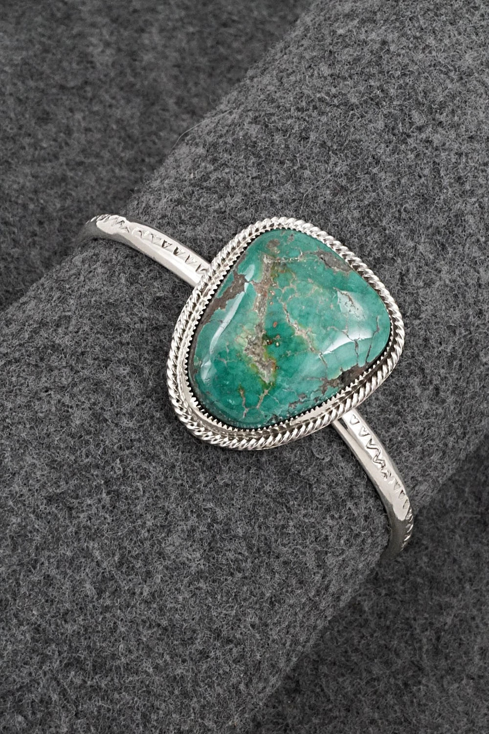 Turquoise & Sterling Silver Bracelet - Suzanna Johnson