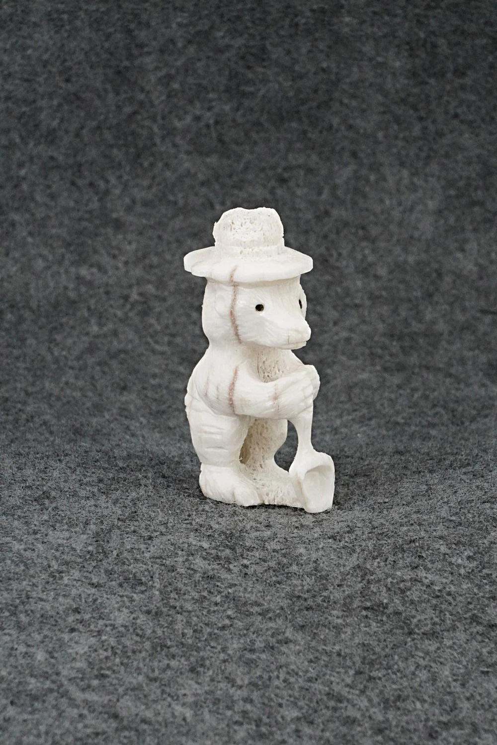 Smokey Bear Zuni Fetish Carving - Chris Peina